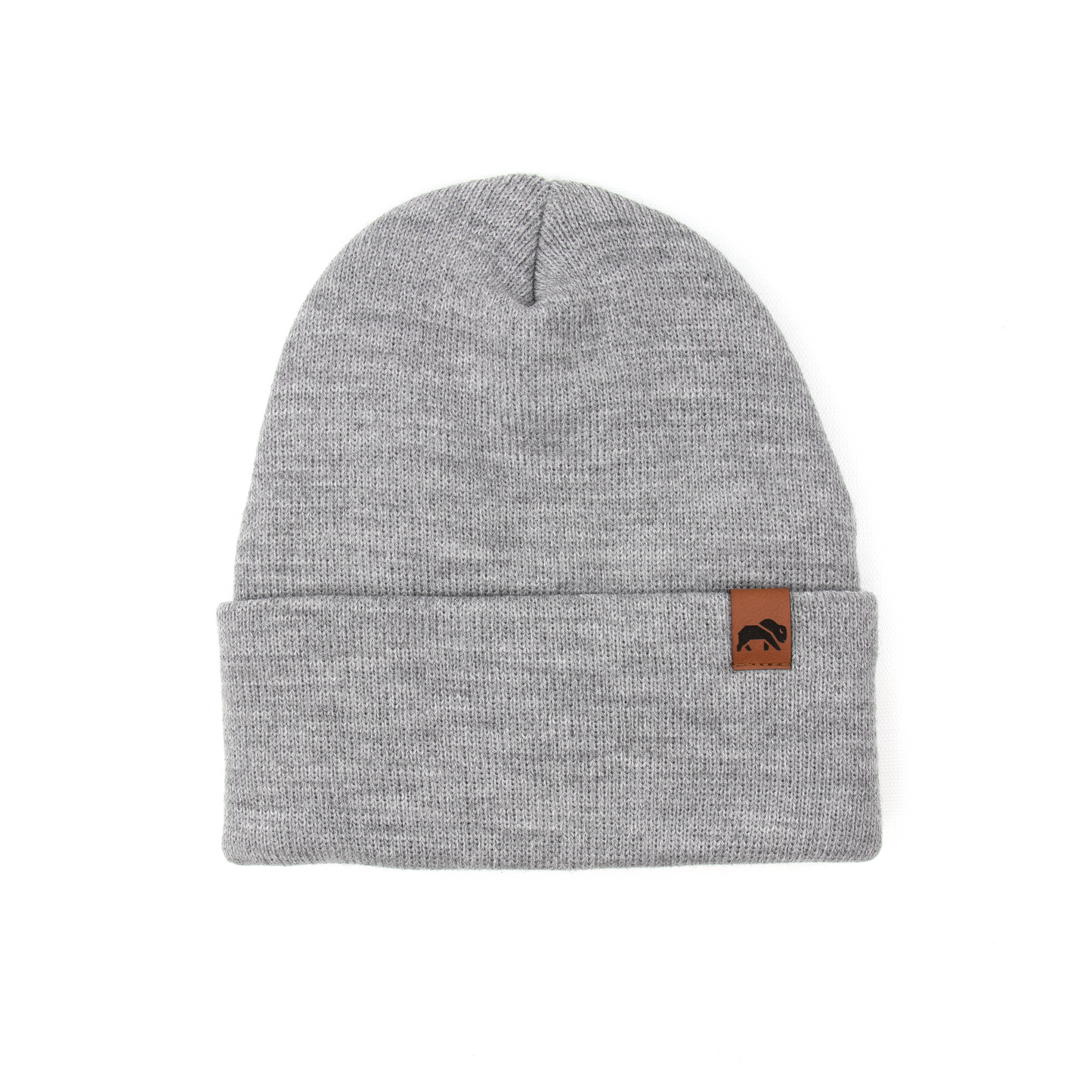 Grey Knit Beanie