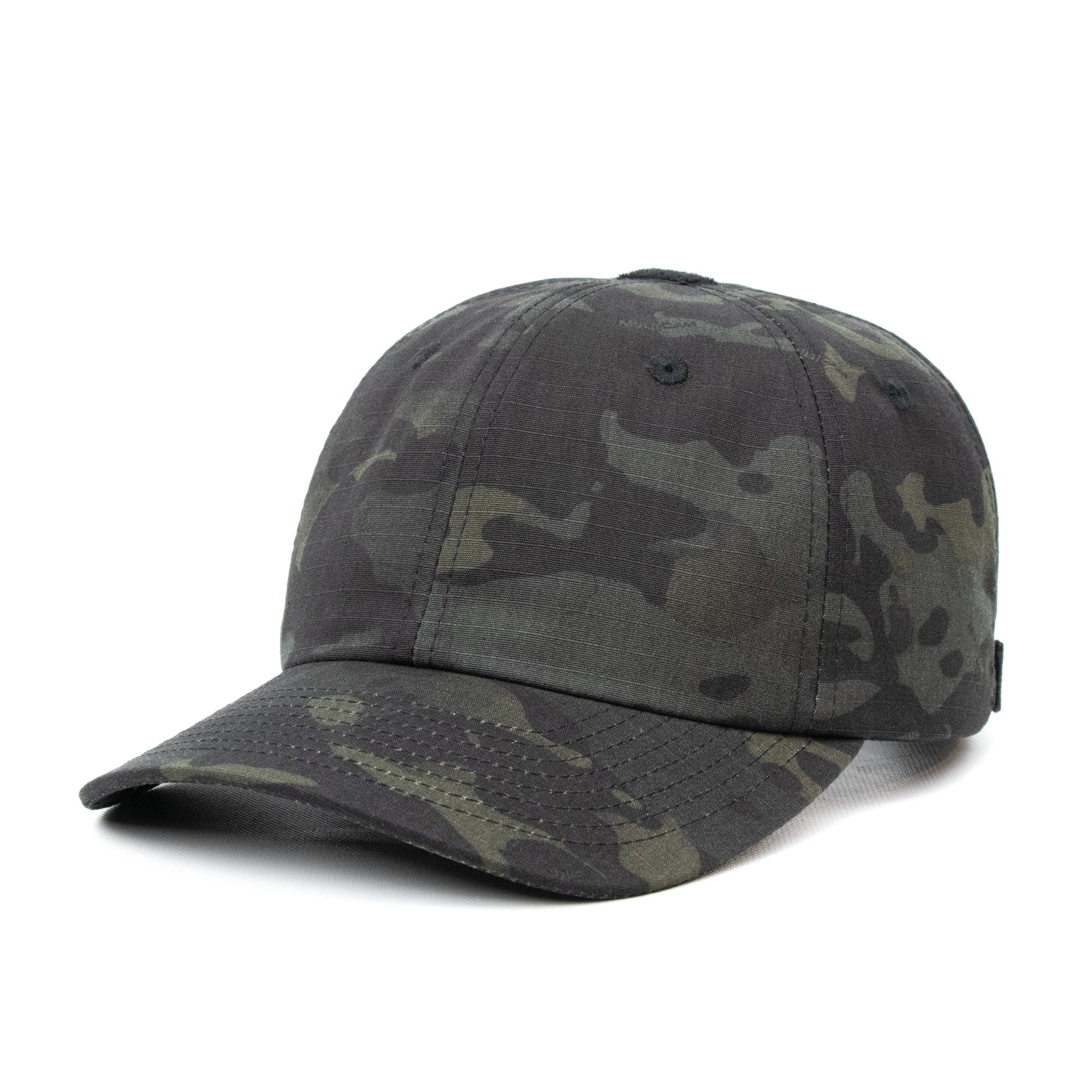 Unstructured Ripstop MC Black 6-Panel – Hardweather