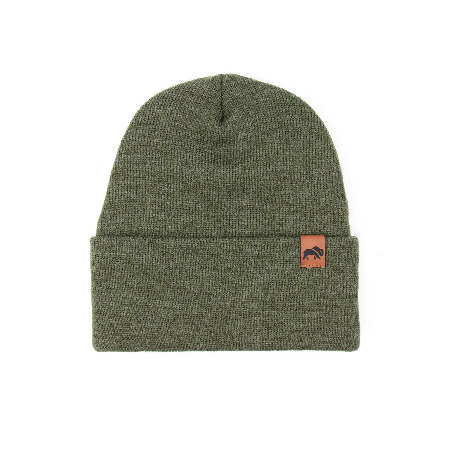 Olive Knit Beanie