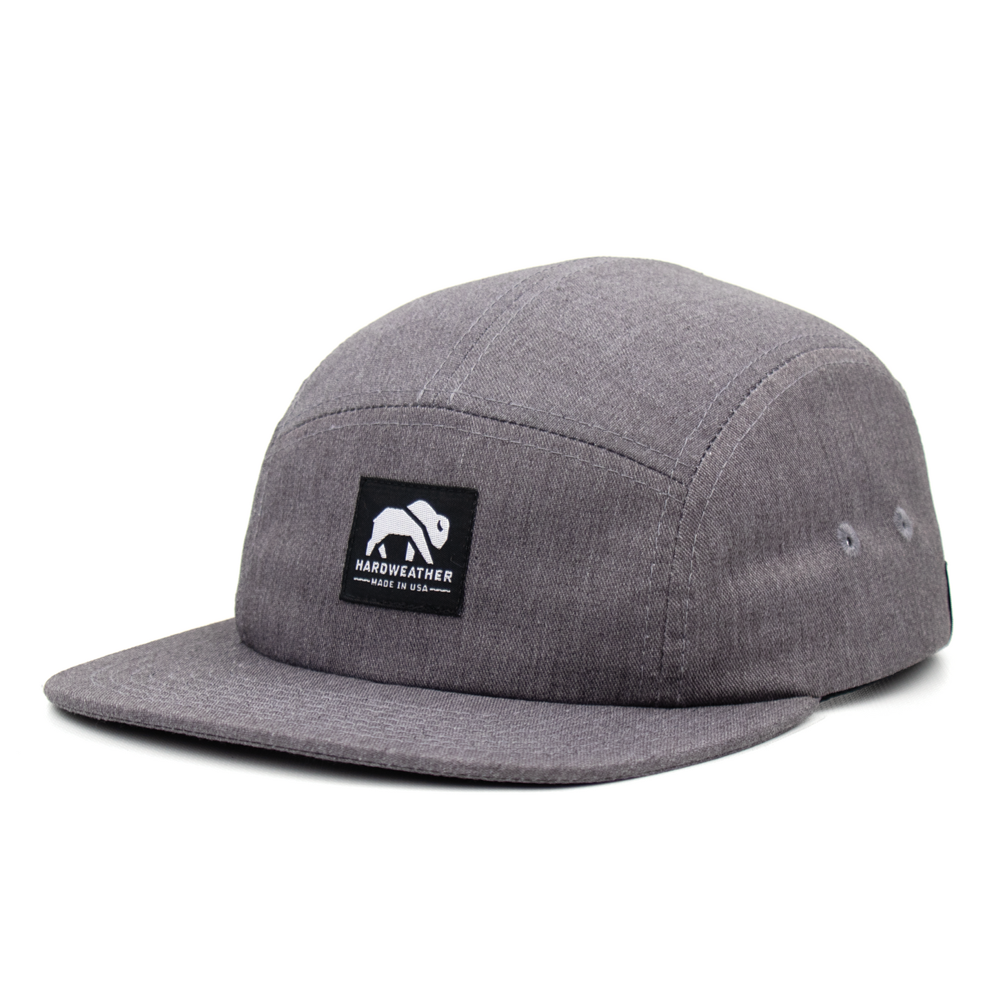 Unstructured Grey Twill Camper