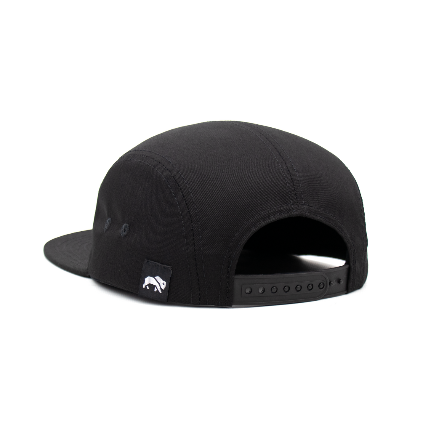Unstructured Black Twill Camper