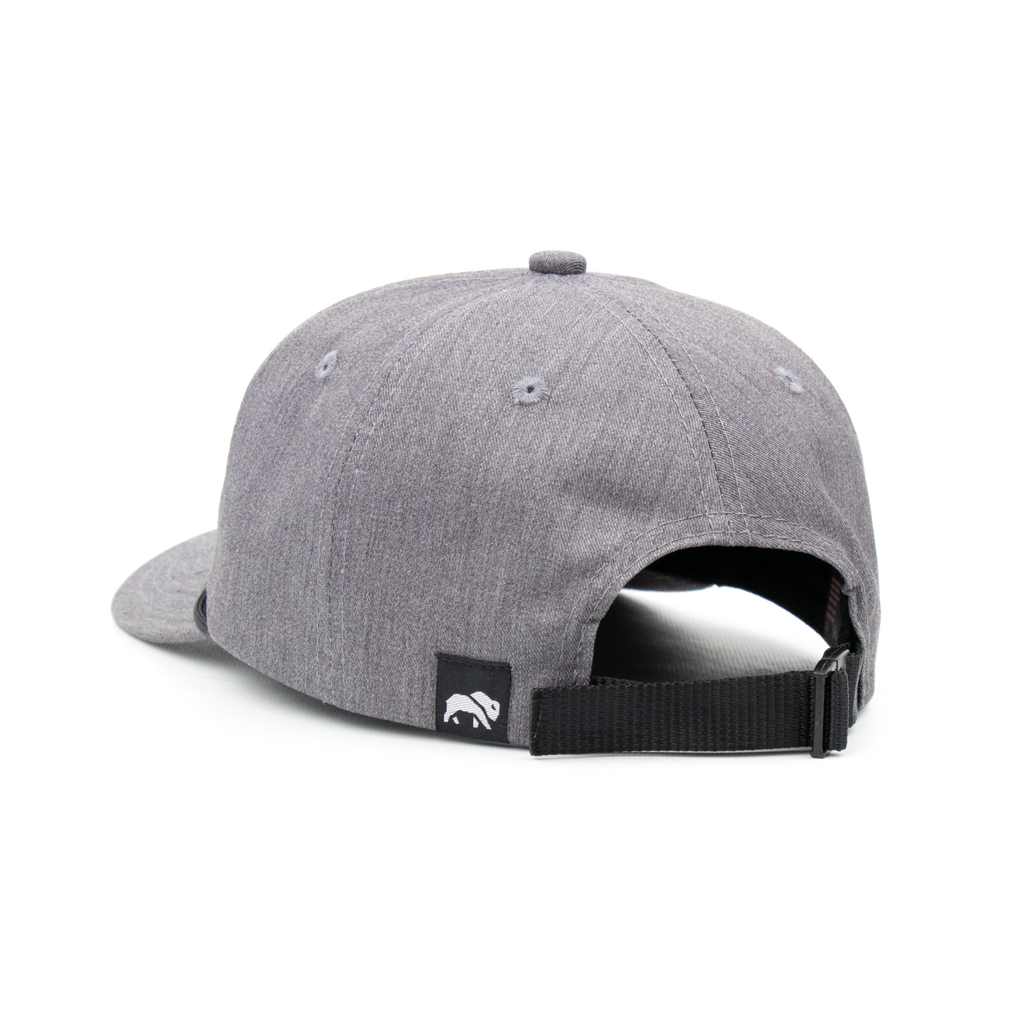 Unstructured Grey Twill 5-Panel