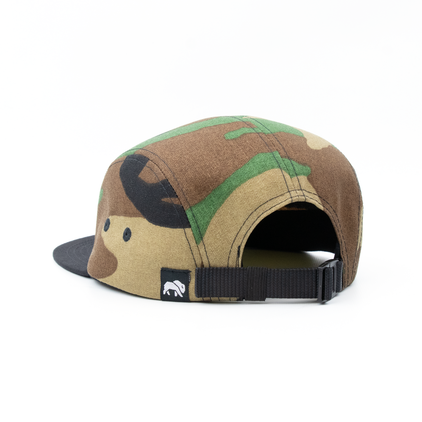 Unstructured Woodland/Black 500D Camper