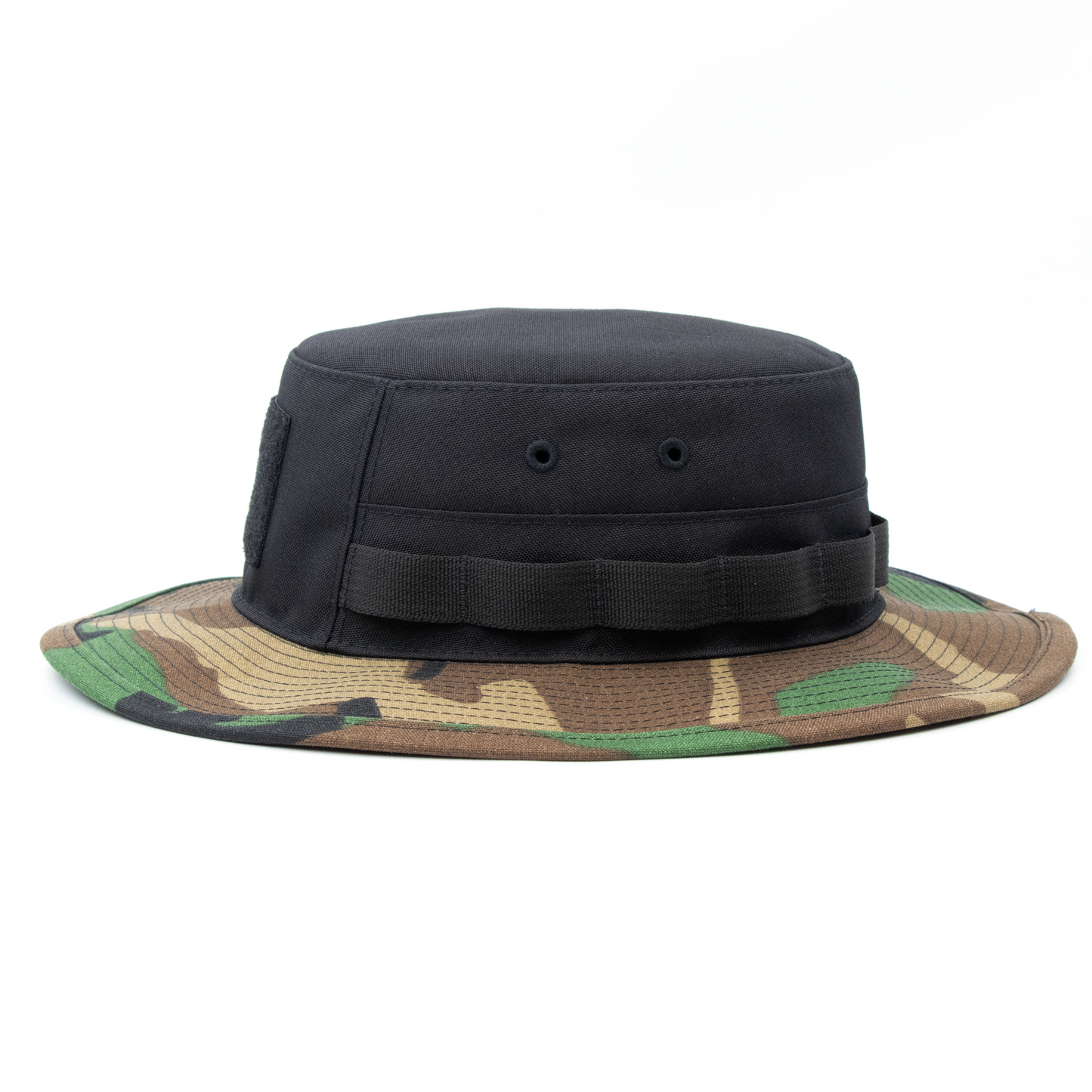 Black/Woodland 500D Boonie Hat