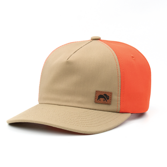 Unstructured Tan-Orange Twill 5S-Panel