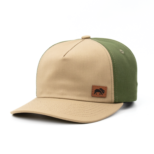 Unstructured Khaki-Olive Twill 5S-Panel