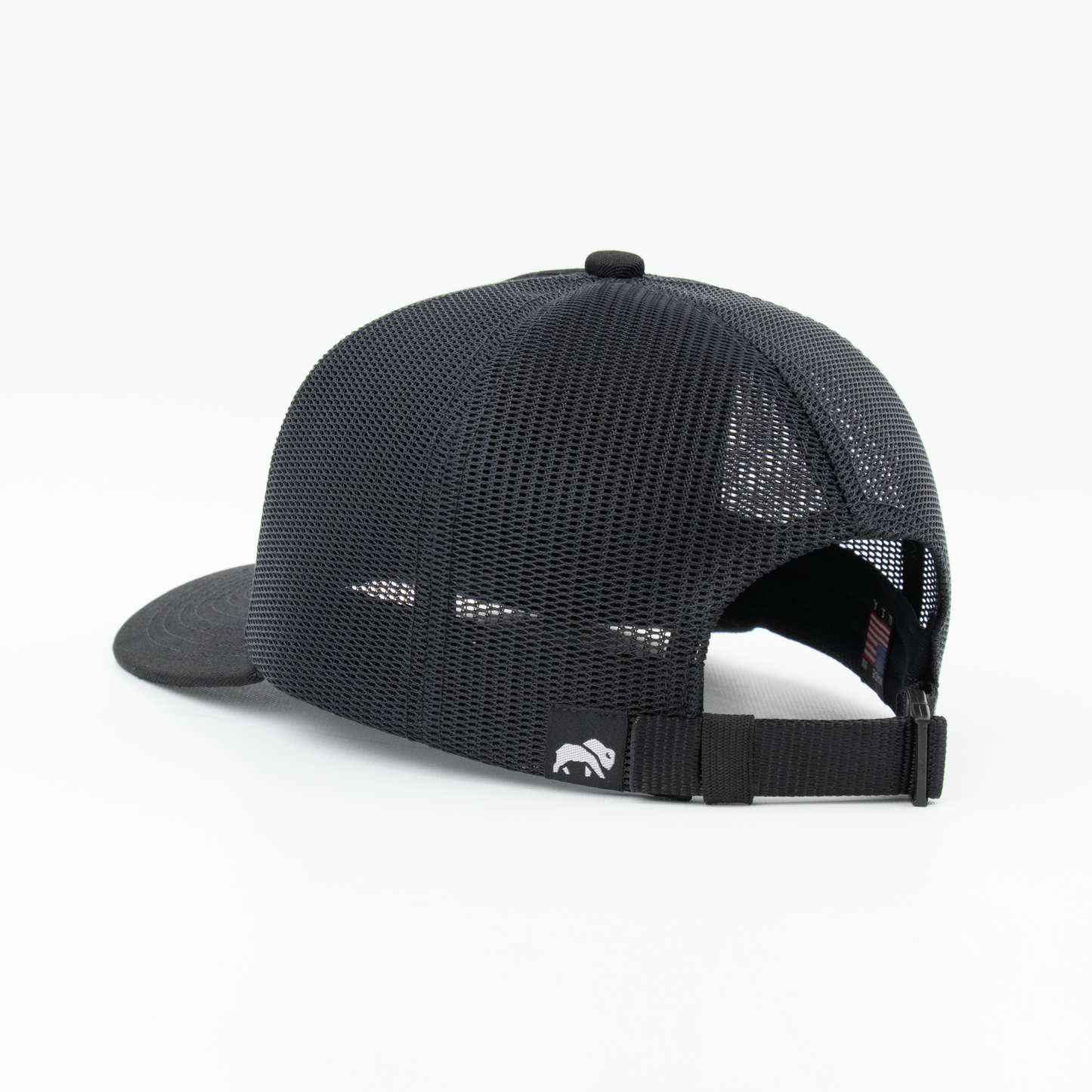 5S-Panel Black Twill/Mesh