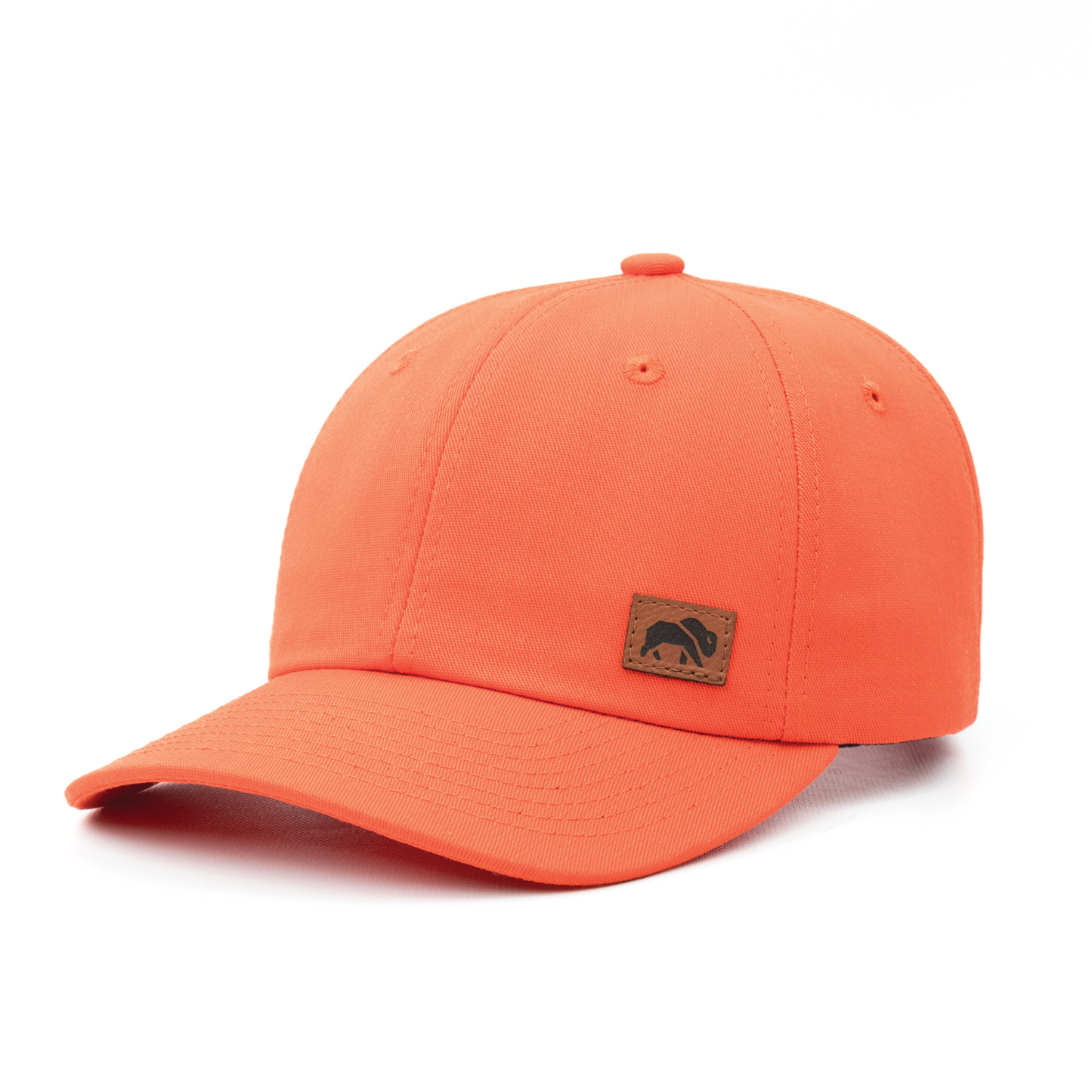 Unstructured Twill Orange 6-Panel