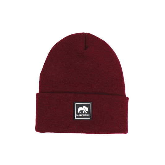 Burgundy Knit Beanie