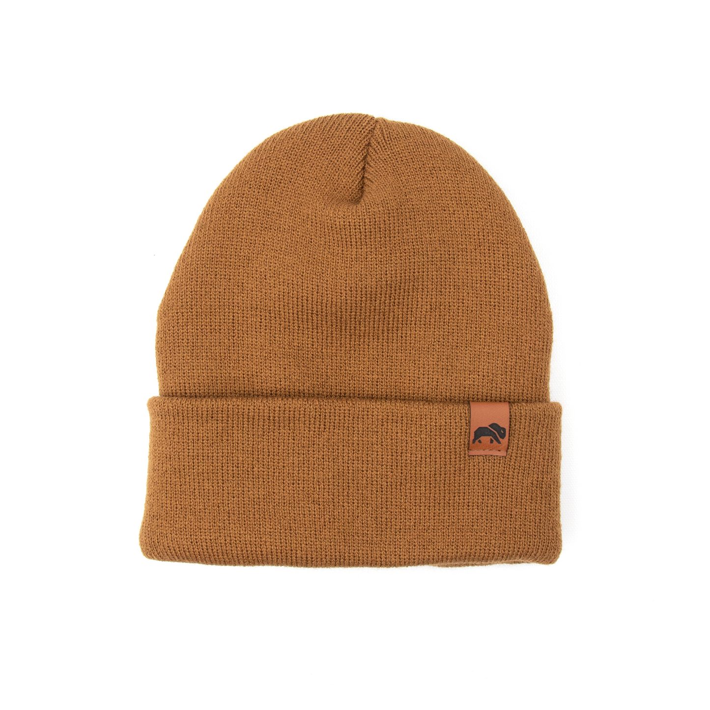 Brown Knit Beanie