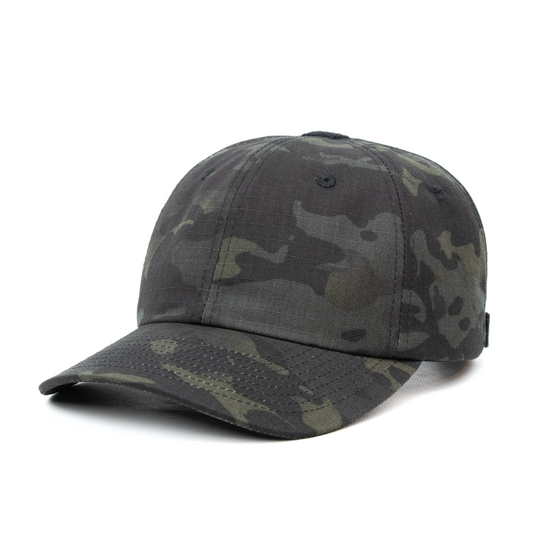 Unstructured Ripstop MC Black 6-Panel