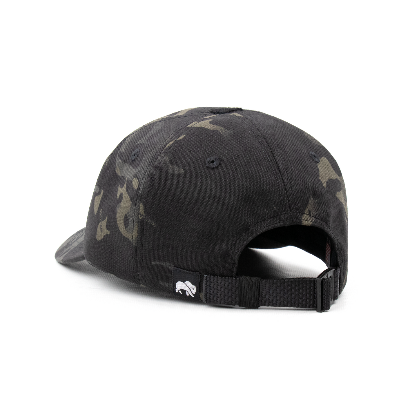 Unstructured MC Black 500D 6-Panel Loop Patch