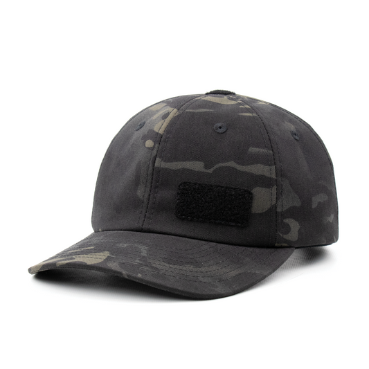 Unstructured MC Black 500D 6-Panel Loop Patch