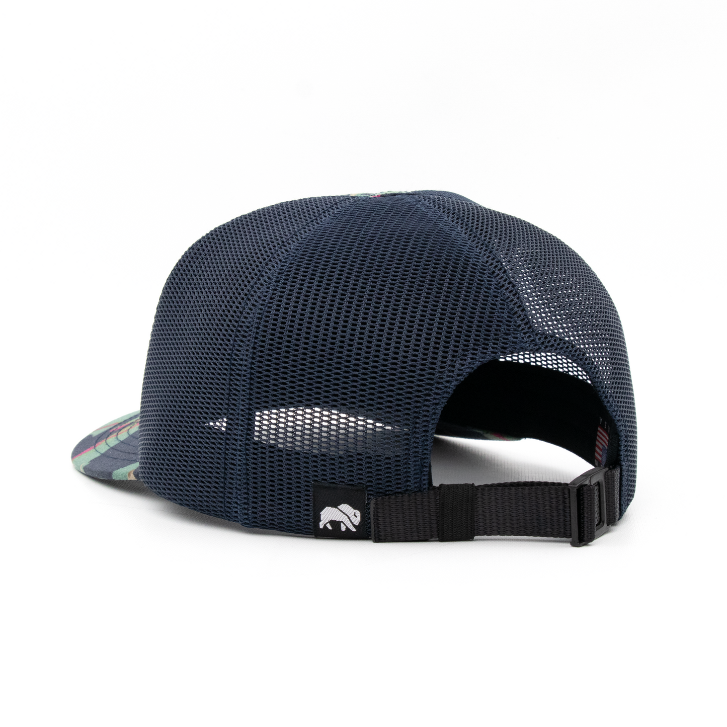 Miami Tiger/Navy 5-Panel Trucker
