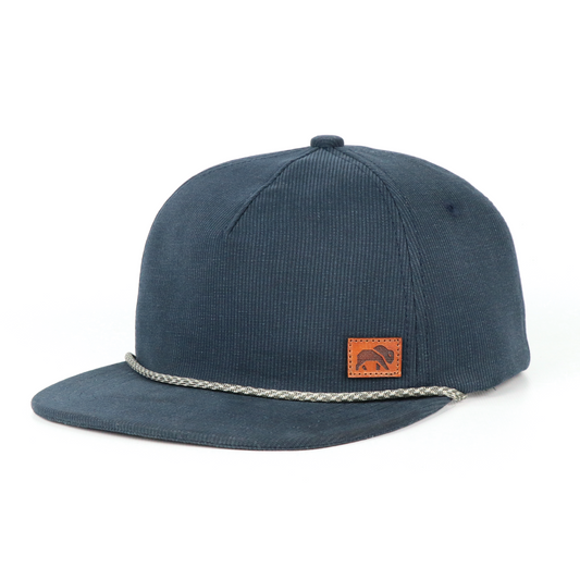 Unstructured Navy Corduroy 5-Panel