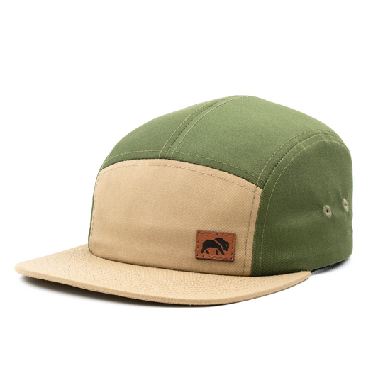 Unstructured Tan/Olive Twill Camper