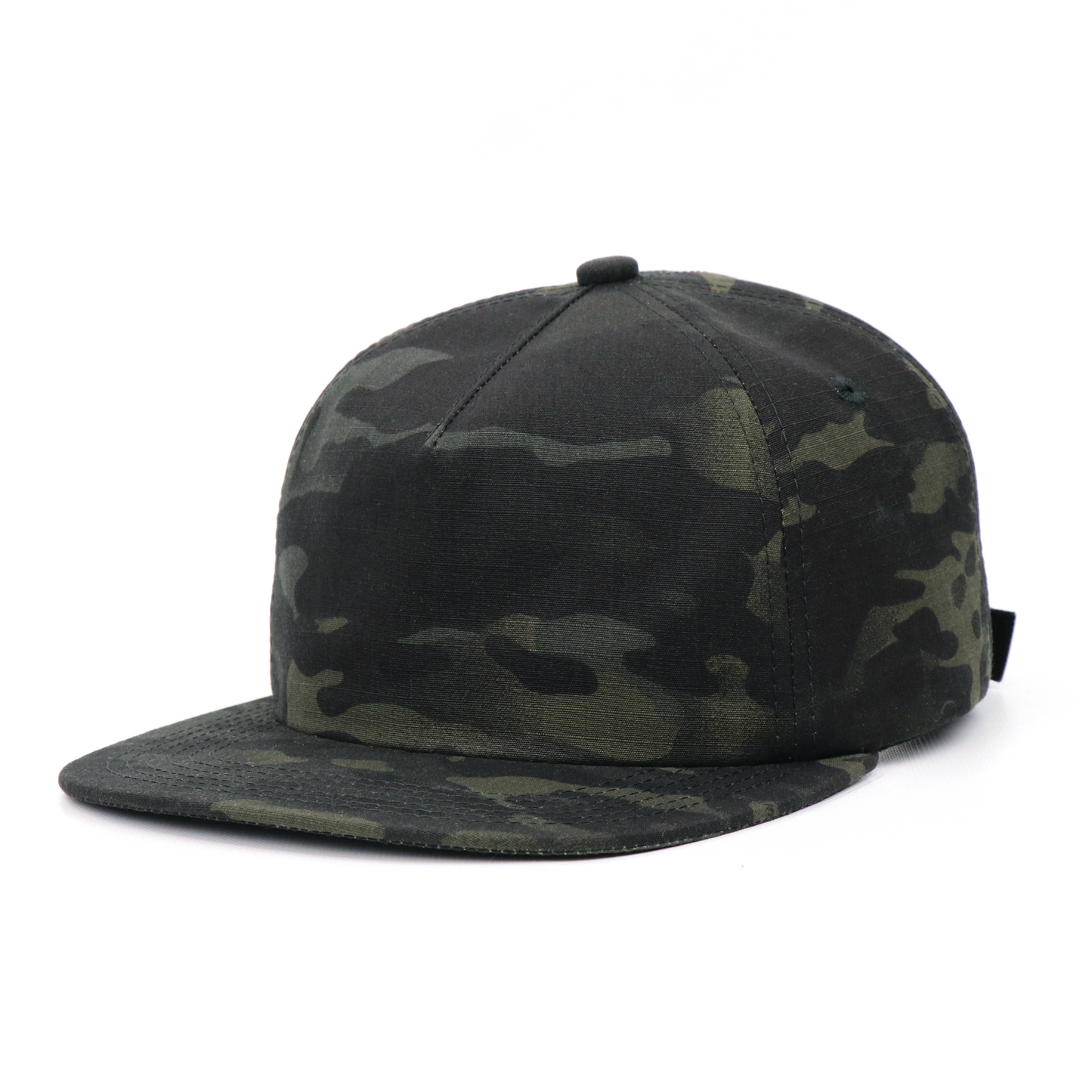 Unstructured MC Black Ripstop 5-Panel