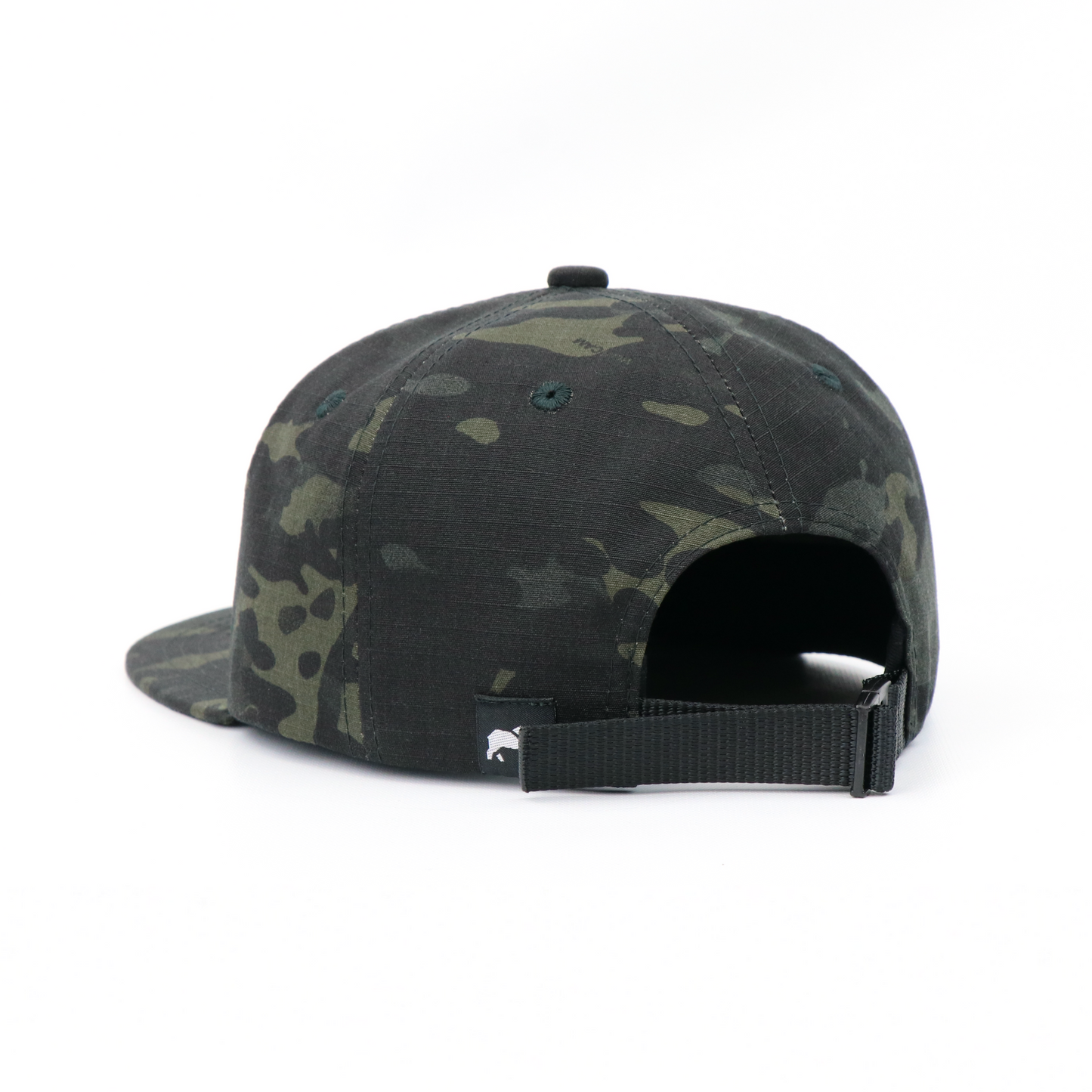 Unstructured MC Black Ripstop 5-Panel