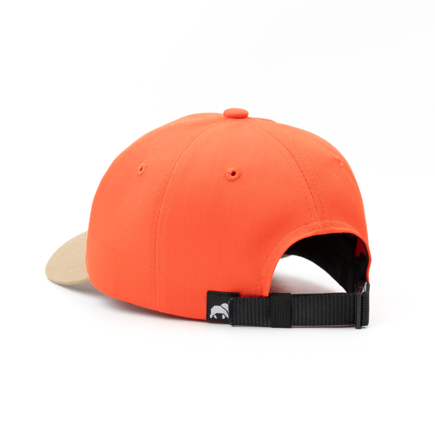 Unstructured Twill Orange-Tan 6-Panel